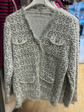 Load image into Gallery viewer, Tweed Style Jacket