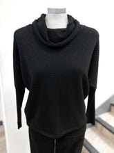 Load image into Gallery viewer, Marble Cowl Neck Diamante Jumper